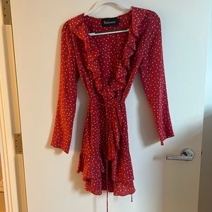 Réalistation Par The Alexandra in Red Star Dress